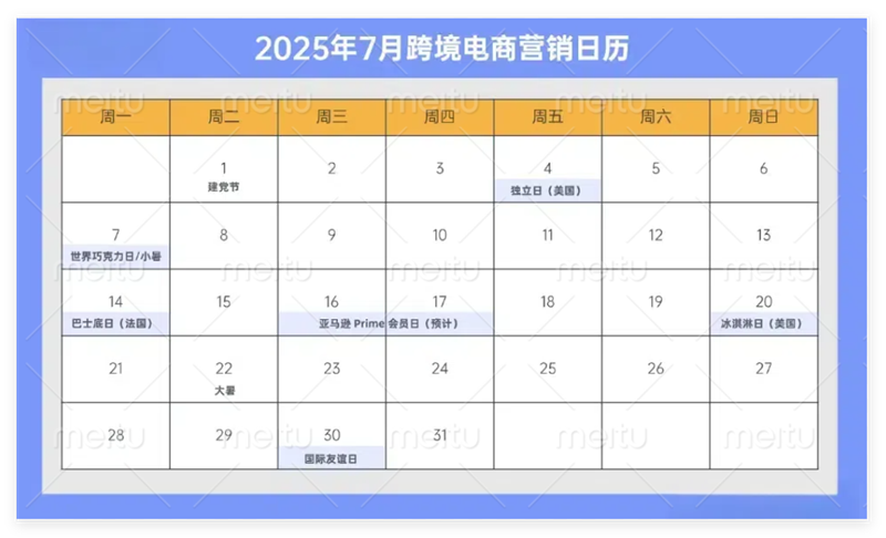 2025年海外營銷節(jié)點速記！助力品牌提前布局出海營銷戰(zhàn)略