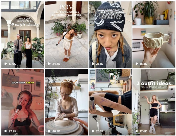Instagram紅人營銷:美國時(shí)尚穿搭生活分享類海外博主頻道內(nèi)容